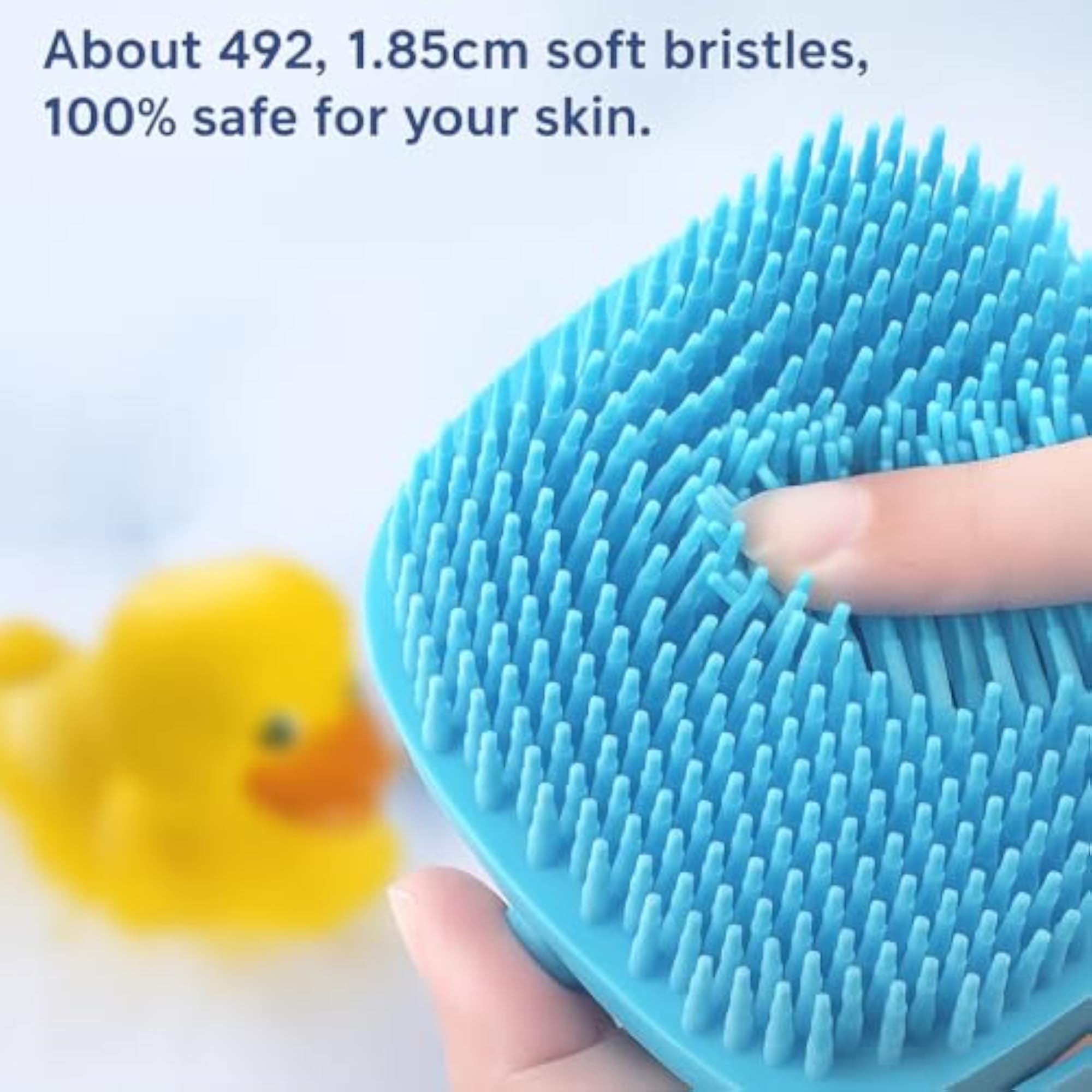 Bathing & Scrubbing Brush with Soap Dispenser